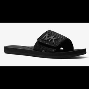 MK Logo Chain Mesh Slide